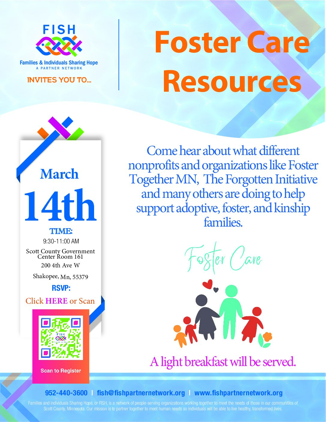 March 14th: Foster Care Resources – Register Today!