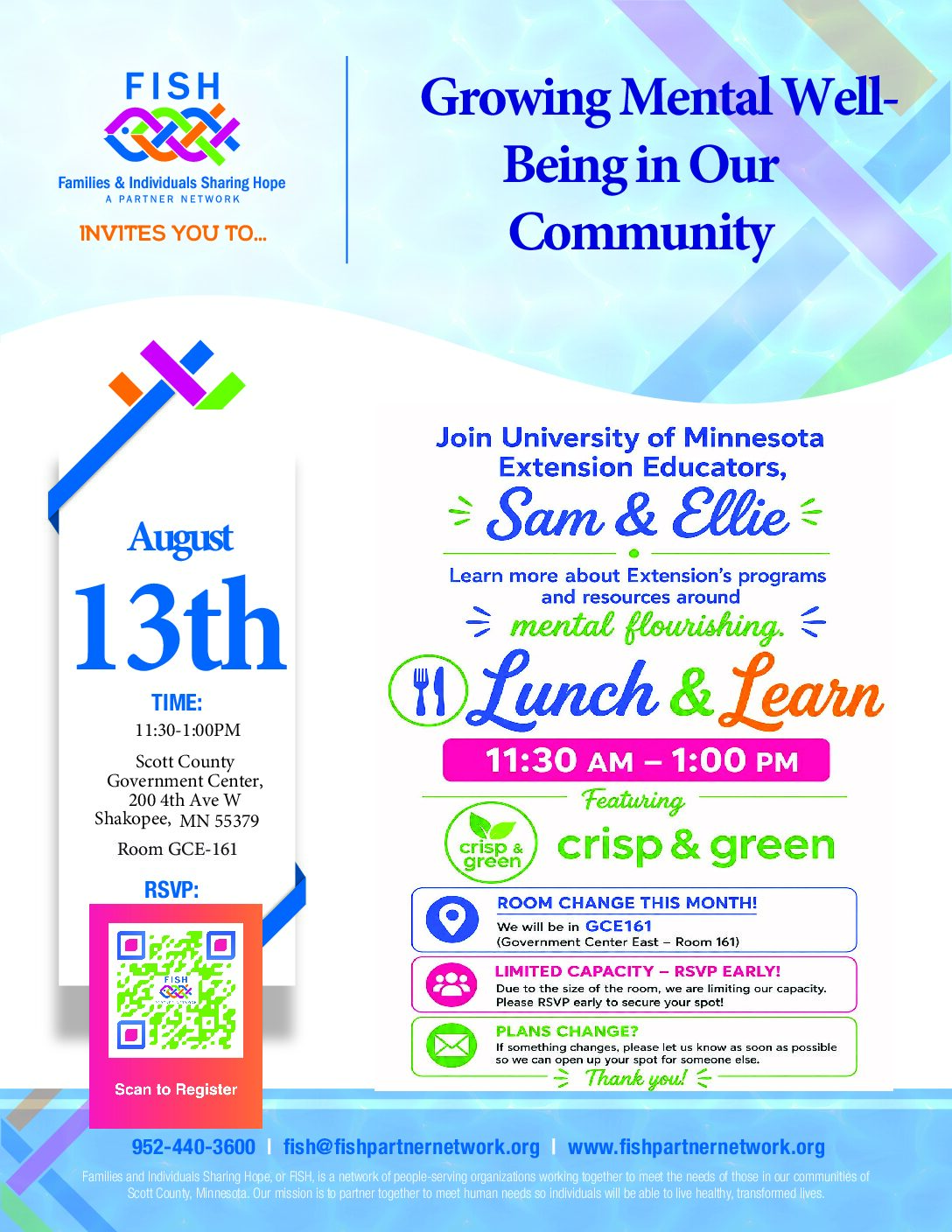 🌿 Join Us for Our August Lunch & Learn! 🌿